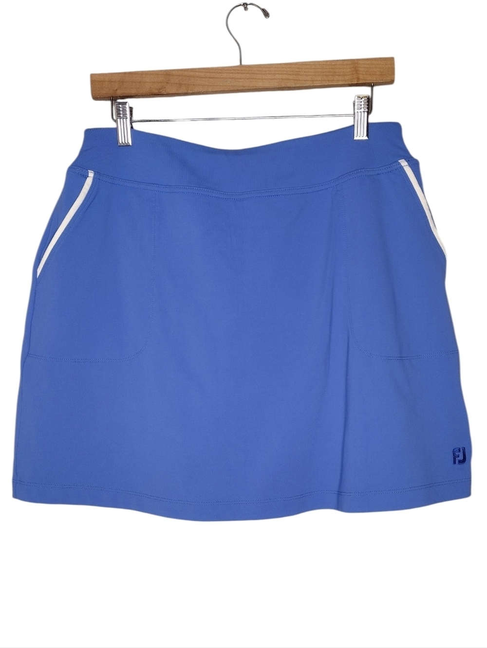 FootJoy Royal Blue White Outdoors Athletic Golf Skort Sz L